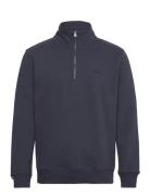 Essential Logo Half Zip Superdry Navy