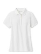 Women's Albatross Short Sleeve Polo Peter Millar White