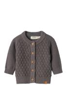 Nbmtobie Ls Knit Card Lil Lil'Atelier Grey