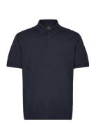 Knit Polo Armani Exchange Navy