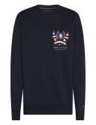Hilfiger Color Crest Sweatshirt Tommy Hilfiger Navy