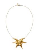 Solar Necklace Blue Billie Gold