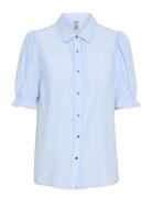 Cuasmine Ss Shirt Culture Blue