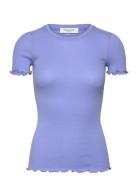 Rwbernadine Ss O-Neck T-Shirt Rosemunde Blue