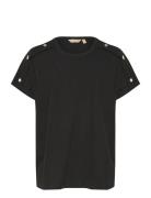 Cuselma Amora T-Shirt Culture Black