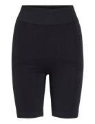 Vimacie Hw Seamless Shorts Vila Black