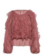 Dante6-Sinner Boho Chiffon Top Dante6 Pink