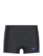 Boys Plastisol Placement Aquashort Speedo Black