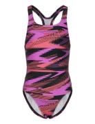 Girls Hyperboom Allover Medalist Speedo Purple