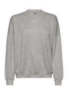 Light Grey Melange Comfy Sweatshirt Aim´n Grey