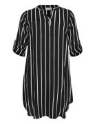 Kcmilana Shirt Dress Kaffe Curve Black