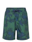 Borg Print Swim Shorts Björn Borg Blue