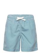 Borg Print Swim Shorts Björn Borg Blue
