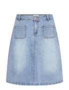 Crjuliette Denim Skirt Cream Blue