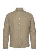 Ess Gmd Linen Brpt Hackett London Green