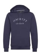 Heritage Ess Hoody Hackett London Navy