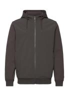 Softshell Hybrid Zip Through Hoodie Lyle & Scott Grey