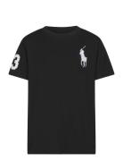 Big Pony Cotton Jersey Tee Ralph Lauren Kids Black