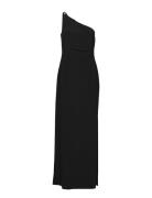 Jersey -Shoulder Gown Lauren Ralph Lauren Black