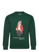 Polo Bear Cotton Long-Sleeve Tee Ralph Lauren Kids Green