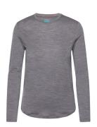 Women Merino Blend 125 Cool-Lite™ Sphere Ls Tee Icebreaker Grey