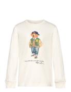 Polo Bear Cotton Long-Sleeve Tee Ralph Lauren Kids Cream