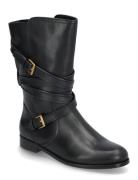 Burnished Calf-Briannah-Bo-Mbo Lauren Ralph Lauren Black