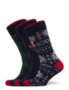 Polo Bear Trouser 3-Sock Gift Set Polo Ralph Lauren Black