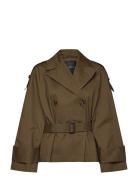 Denby Trench Coat French Connection Green