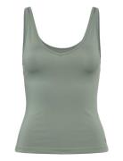 Ace Deep V Neck Tank Top Björn Borg Green