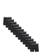 Cotton Stretch Boxer 12P Björn Borg Black