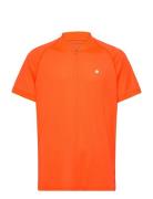 Ace Zip Polo Shirt Björn Borg Orange