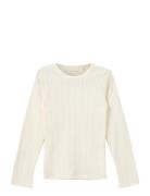 Petriciasy Pointelle Longsleeve Tee Sofie Schnoor Baby And Kids Cream