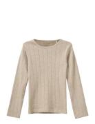 Petriciasy Pointelle Longsleeve Tee Sofie Schnoor Baby And Kids Beige