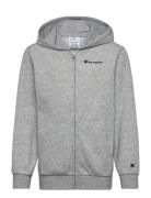 Full Zip Hoodie Sweatshirt Champion Grey