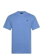 Classic Organic Cotton Logo Tee Lexington Clothing Blue