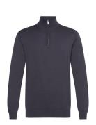 Half Zip With High Neck Lindbergh Grey