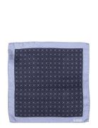 H-Pocket Sq-222 BOSS Navy