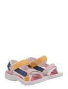 Colorblock Sandals W. Velcro Color Kids 