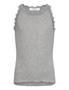 Rkbalta Modal Sl Lace Top Rosemunde Kids Grey