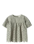 Nmfdally Ss Loose Shirt Lil Lil'Atelier Green