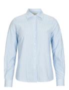 Linnéa Striped Oxford Shirt Newhouse Blue