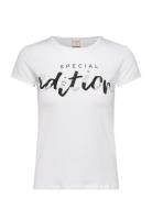 Stretch Knit T-Shirt Boboli White