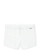 Stretch Twil Shorts Boboli White