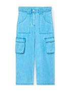 Denim Trousers Boboli Blue