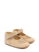 Beginners? Ballerina Heart Pom Pom Beige