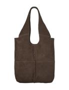 Suede Demi Bag Becksöndergaard Brown