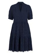 Yasholi Ss Dress S. Noos YAS Navy