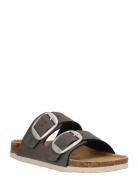Bundao W Cork Sandal Cruz Grey