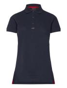 W Ess Pique Polo Musto Navy